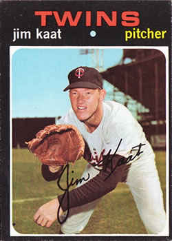 1971 Topps #245 Jim Kaat