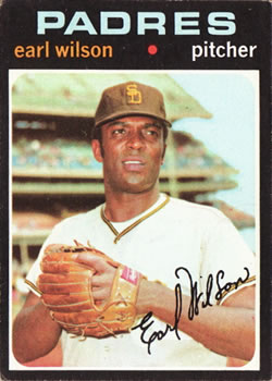 1971 Topps #301 Earl Wilson
