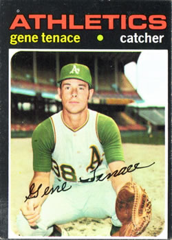 1971 Topps #338 Gene Tenace