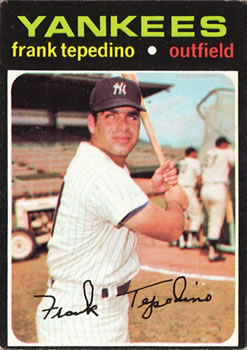 1971 Topps #342 Frank Tepedino