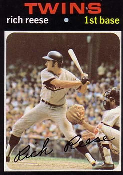 1971 Topps #349 Rich Reese