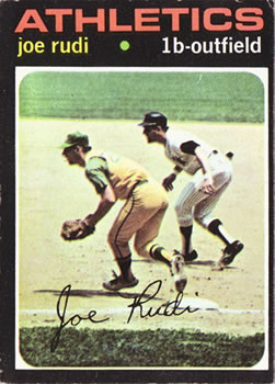 1971 Topps #407 Joe Rudi