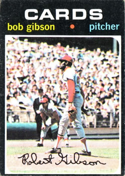 1971 Topps #450 Bob Gibson
