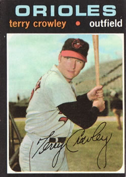 1971 Topps #453 Terry Crowley