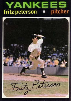 1971 Topps #460 Fritz Peterson