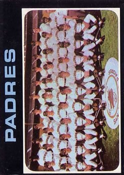 1971 Topps #482 San Diego Padres TC