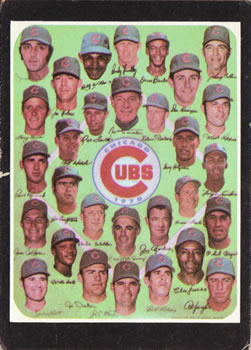 1971 Topps #502 Chicago Cubs TC