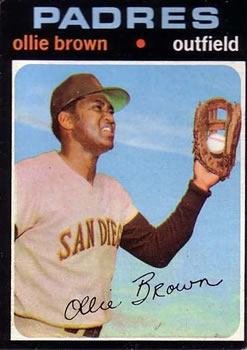 1971 Topps #505 Ollie Brown