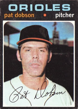 1971 Topps #547 Pat Dobson