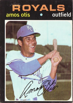 1971 Topps #610 Amos Otis