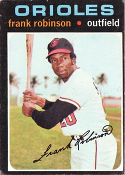1971 Topps #640 Frank Robinson