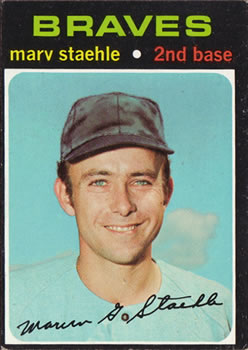 1971 Topps #663 Marv Staehle