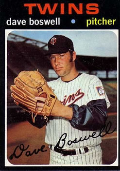 1971 Topps #675 Dave Boswell