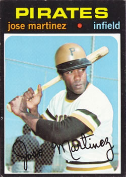 1971 Topps #712 Jose Martinez