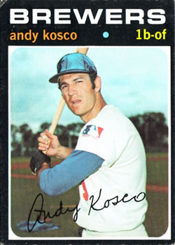 1971 Topps #746 Andy Kosco
