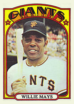 1972 Topps #49 Willie Mays
