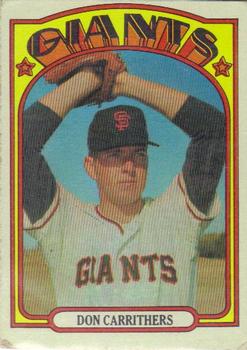 1972 Topps #76 Don Carrithers RC