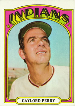 1972 Topps #285 Gaylord Perry