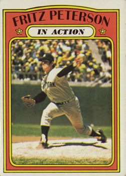 1972 Topps #574 Fritz Peterson IA