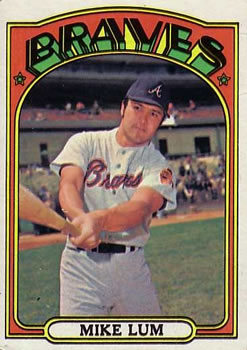 1972 Topps Atlanta Braves Team Set 5 - EX