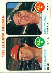 1973 Topps #68 Leading Firemen/Clay Carroll/Sparky Lyle