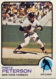 1973 Topps #82 Fritz Peterson