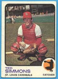 1973 Topps #85 Ted Simmons