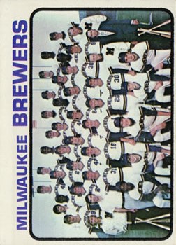 1973 Topps #127 Milwaukee Brewers TC