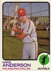 1973 Topps #147 Mike Anderson