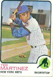 1973 Topps #161 Ted Martinez