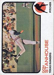 1973 Topps #352 Don Stanhouse RC