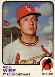 1973 Topps #364 Rick Wise