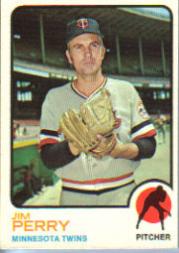 1973 Topps #385 Jim Perry