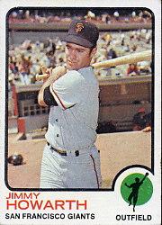 1973 Topps #459 Jimmy Howarth RC