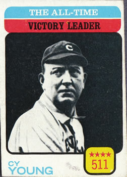 1973 Topps #477 Cy Young/All-Time Victory Leader