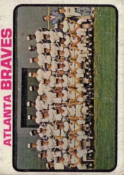 1973 Topps #521 Atlanta Braves TC