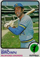 1973 Topps #526 Ollie Brown
