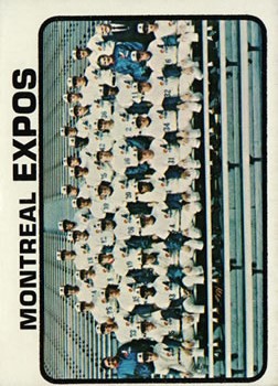 1973 Topps #576 Montreal Expos TC