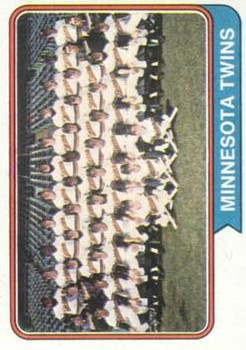 1974 Topps #74 Minnesota Twins TC