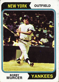 1974 Topps #90 Bobby Murcer