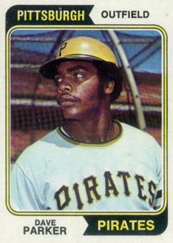 1974 Topps #252 Dave Parker RC
