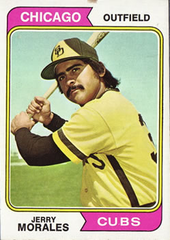 1974 Topps #258 Jerry Morales