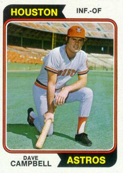 1974 Topps #556 Dave Campbell