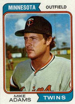 1974 Topps #573 Mike Adams RC