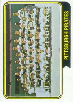 1974 Topps #626 Pittsburgh Pirates TC