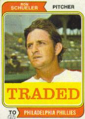 1974 Topps Traded #544T Ron Schueler