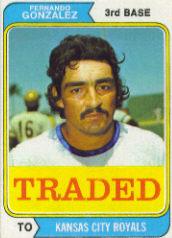 1974 Topps Traded #649T Fernando Gonzalez