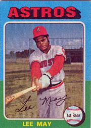 1975 Topps #25 Lee May