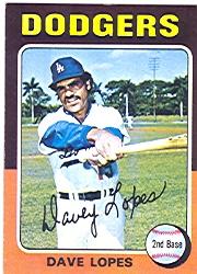 1975 Topps #93 Davey Lopes