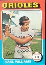 1975 Topps #97 Earl Williams